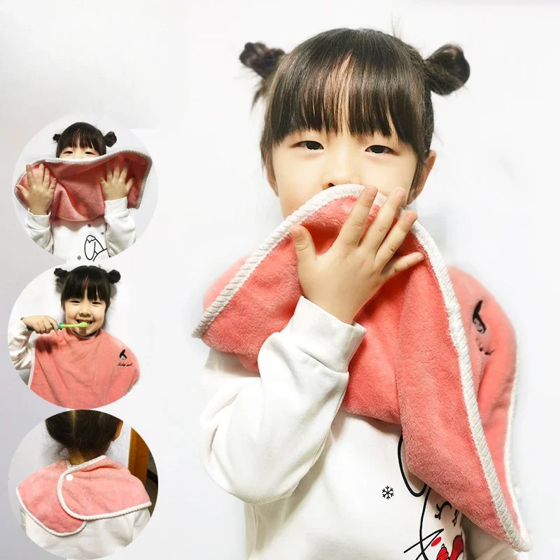 Home Textiles Face Towel - 어린이를위한 아기 Bibs 세안 수건 부드러운