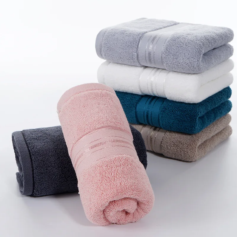 Home Textiles Face Towel - 1개 얼굴 헤어 타월 100% 순면