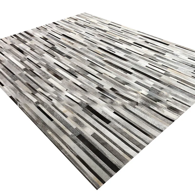Home Textiles Importers In Usa - 2026년 수입 천연 소가죽 패치워크 그레이
