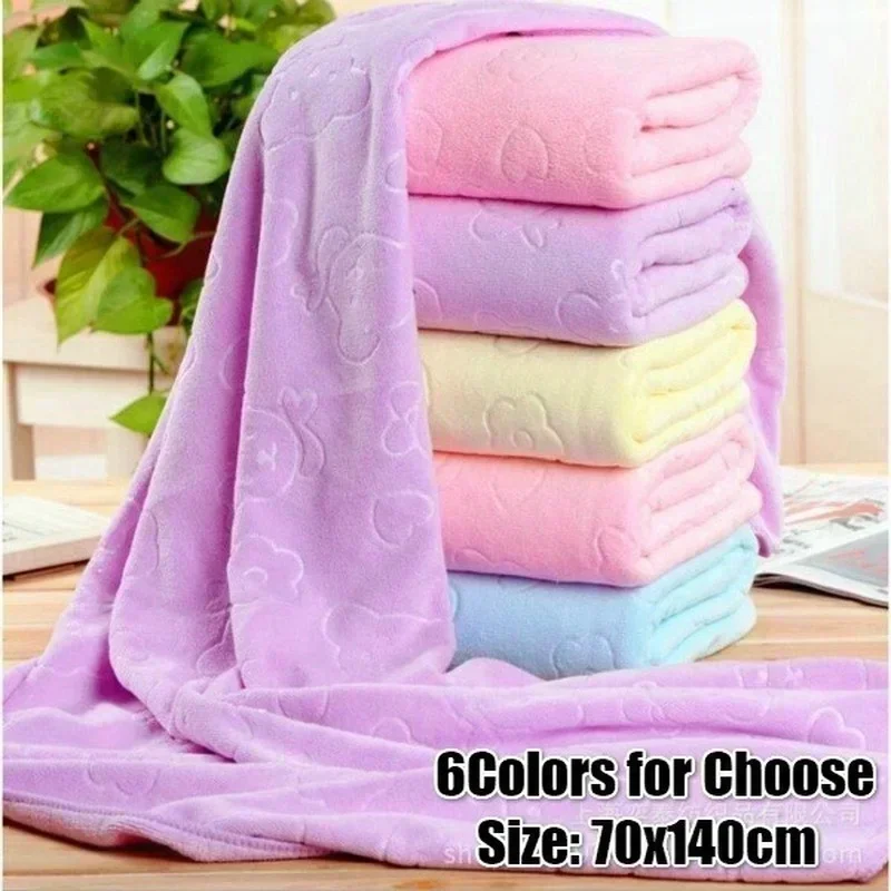새로운 솔리드 컬러 마이크로 화이버 양각 곰 목욕 타월 - Home Textiles Face Towel 리뷰 및 가격