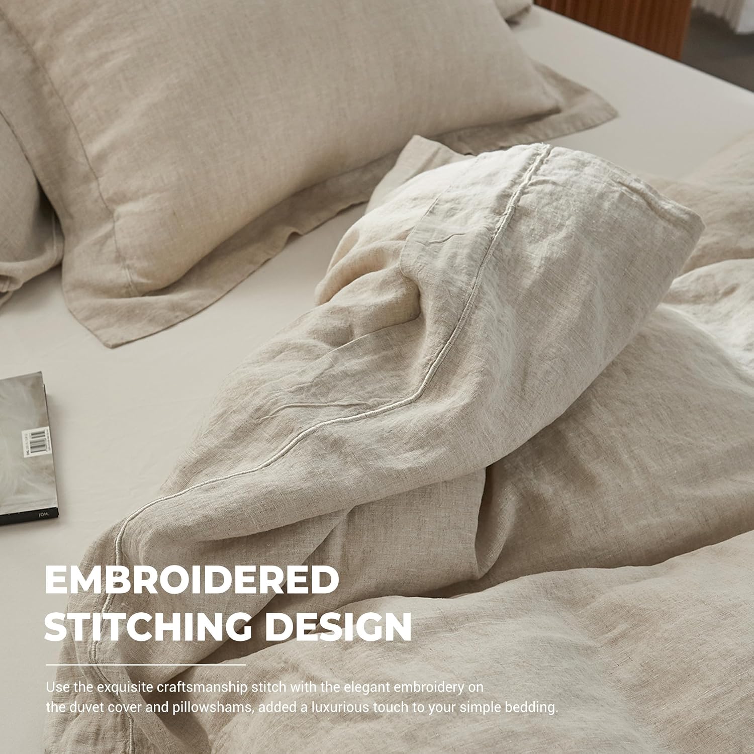 순면 워싱 린넨 이불 커버 세트 3종, 부드러운 팜하우 - Linen Duvet Cover 리뷰 및 가격