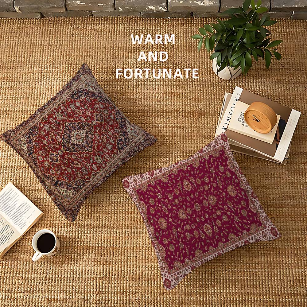 빈티지 페르시아 스타일 베개 커버 침실 및 거실 소파  - Quality Home Textiles 리뷰 및 가격