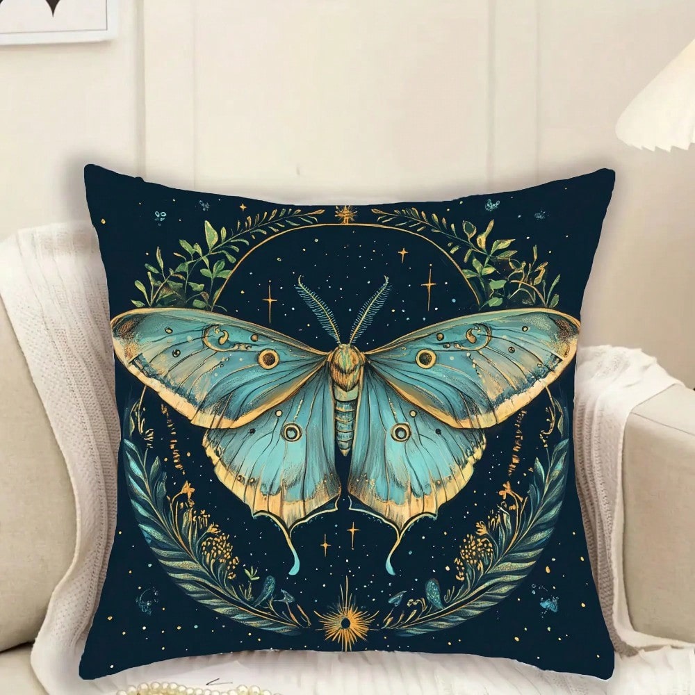 1개 18x18인치 보헤미안 나방 & 초승달 베개 커버 - Pillow Insert 18X18 리뷰 및 가격