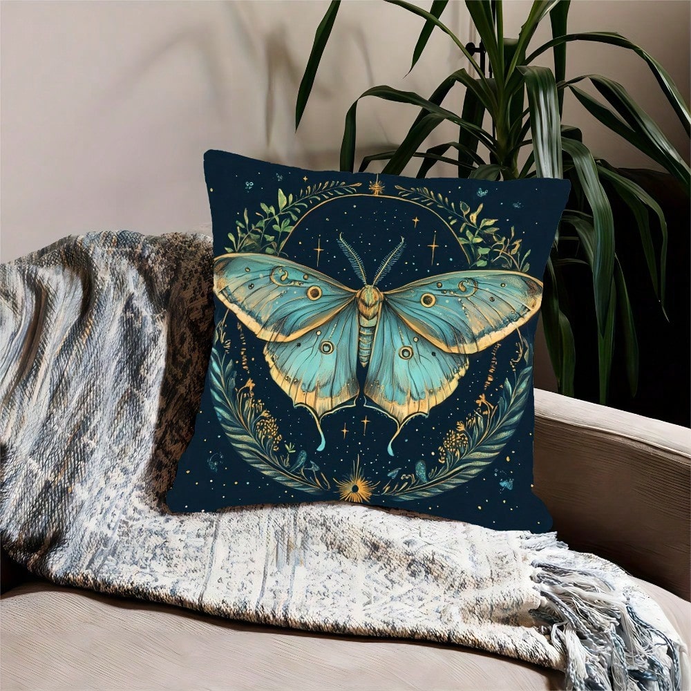 1개 18x18인치 보헤미안 나방 & 초승달 베개 커버 - Pillow Insert 18X18 리뷰 및 가격