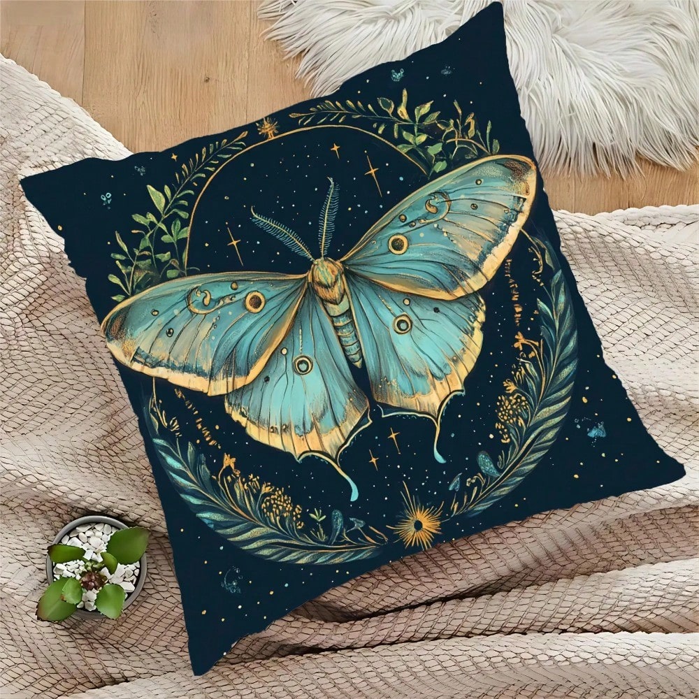 1개 18x18인치 보헤미안 나방 & 초승달 베개 커버 - Pillow Insert 18X18 리뷰 및 가격