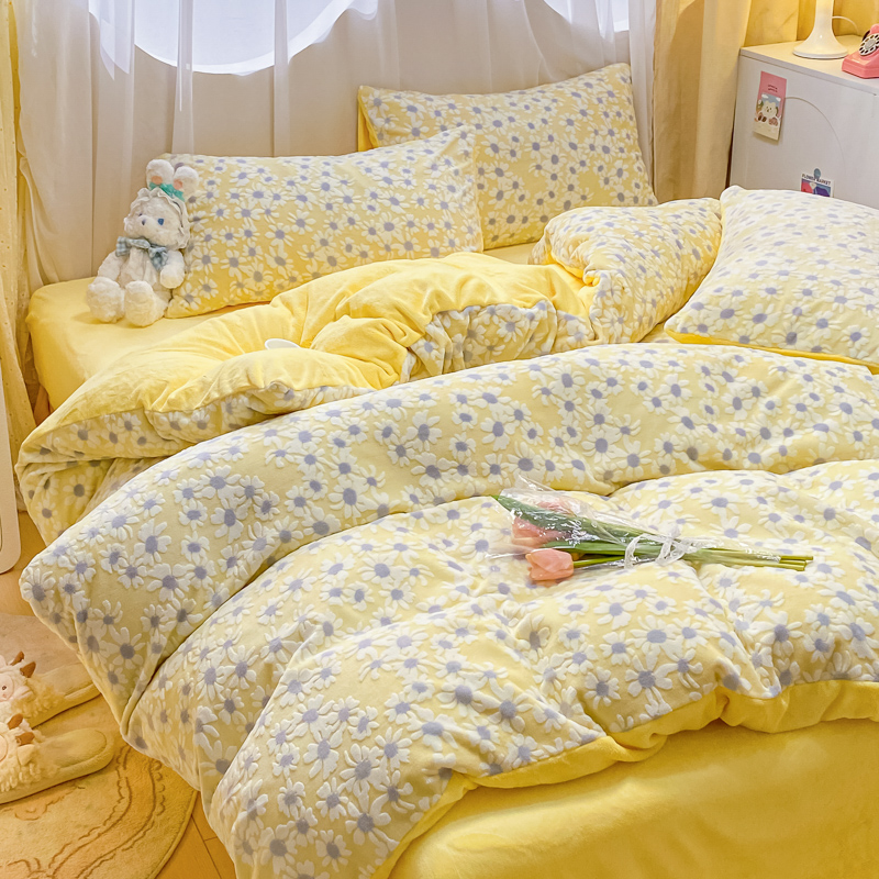 1pc 두꺼운 겨울 슈퍼 따뜻한 이불 커버 더블 침대  - Linen Duvet Cover 리뷰 및 가격