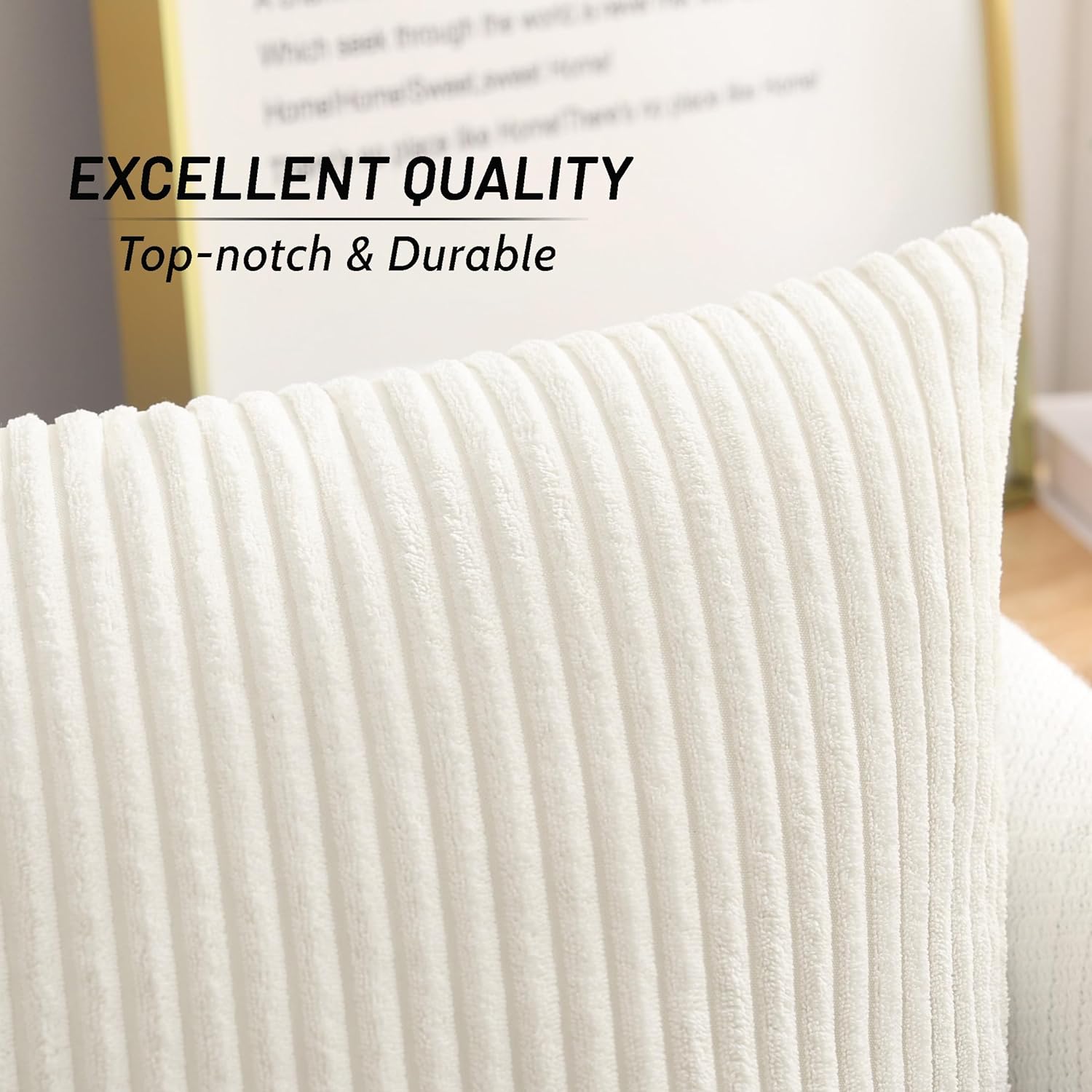 코듀로이 던지기 베개 커버 18x18 스트라이프 장식  - Pillow Insert 18X18 리뷰 및 가격