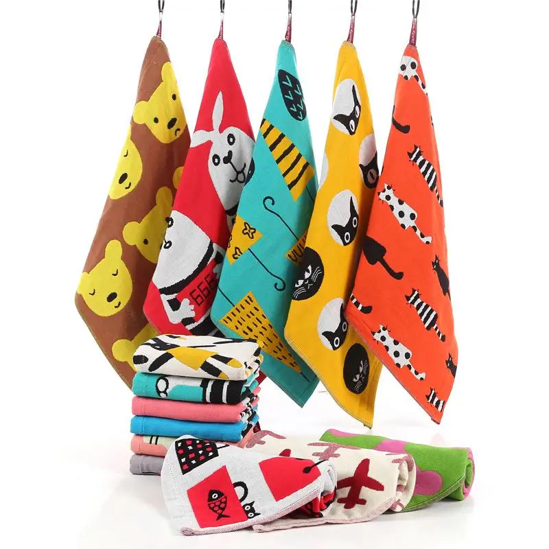 아기 수건 목화 목욕 만화 수건 3 레이어 거즈 얼굴  - Home Textiles Face Towel 리뷰 및 가격