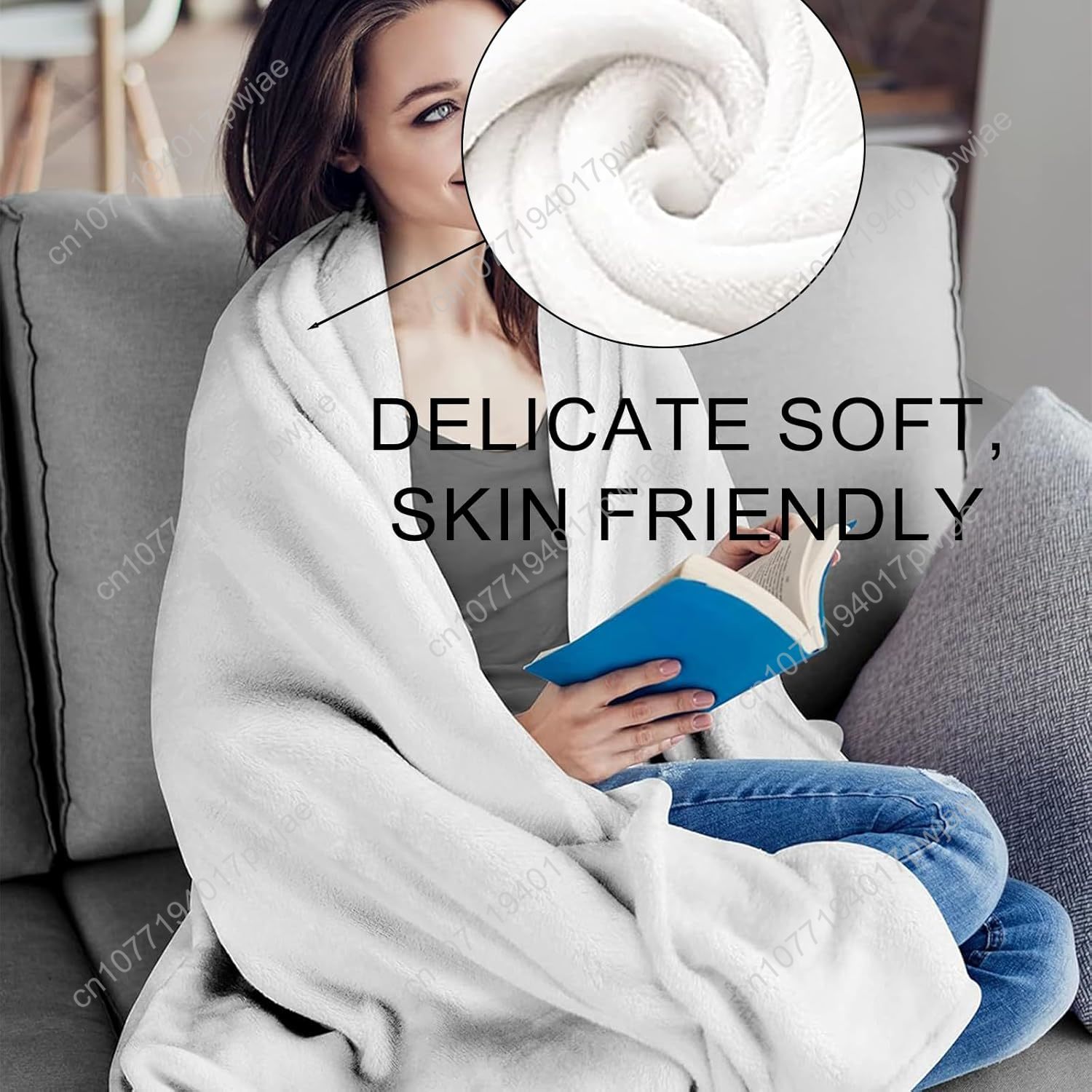 빈티지 무스 담요 성인 및 어린이용 선물 부드럽고 따뜻 - Quality Home Textiles 리뷰 및 가격