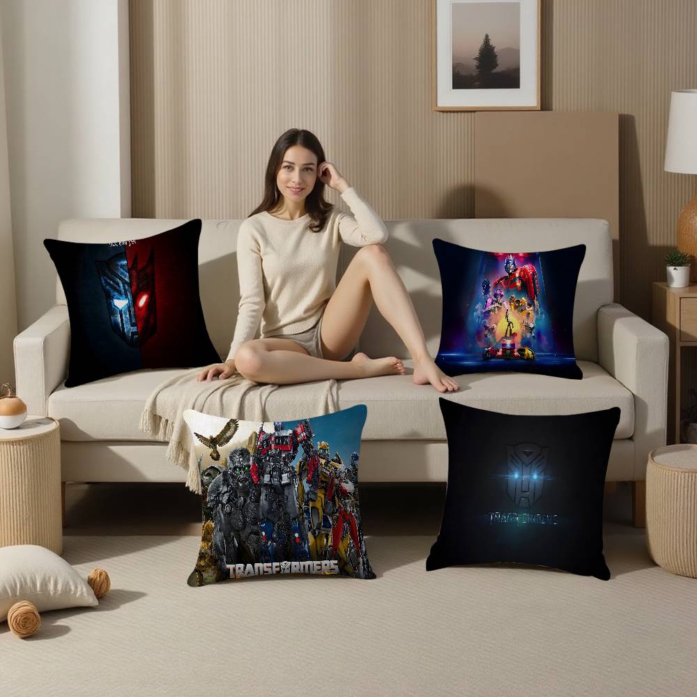 패션 T-트랜스포머스 맞춤형 베개 먼지 커버 침실 어린 - Quality Home Textiles 리뷰 및 가격
