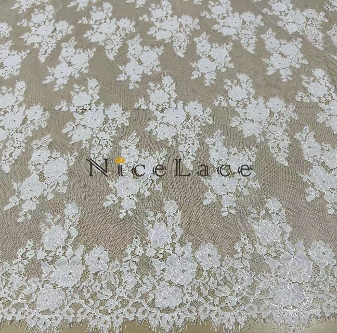 새로운 고품질 프랑스 레이스 원단 웨딩드레스, 신부 베 - Quality Home Textiles 리뷰 및 가격