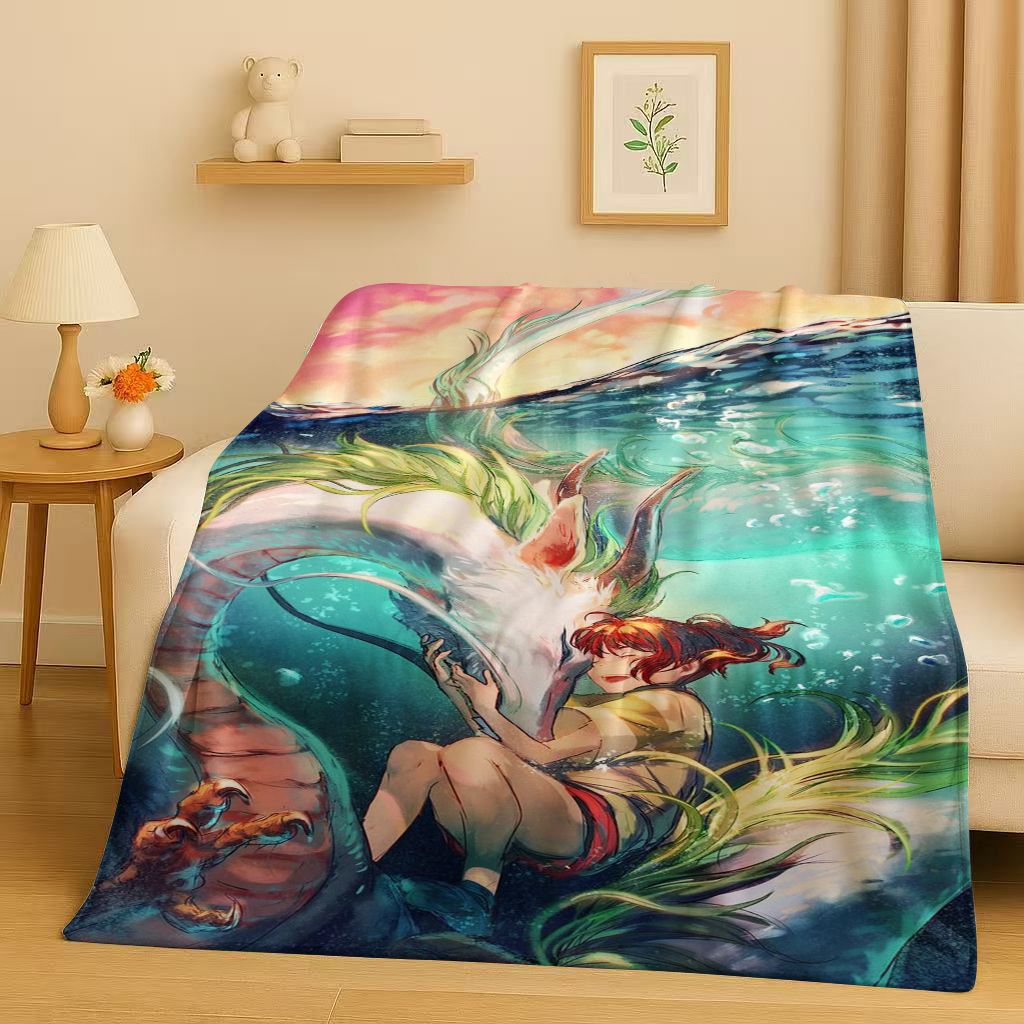 클래식 만화 센과 치히로의 행방불명 노페이 맨 플란넬  - Home Textiles Face Towel 리뷰 및 가격