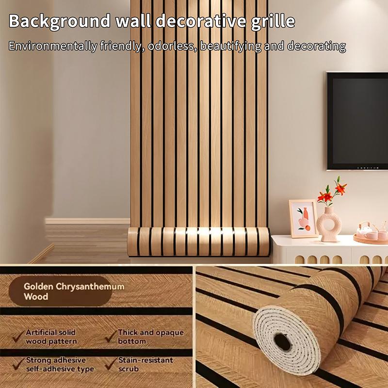 두꺼운 갈색 그리드 필앤스틱 벽지, 페이크 플래드 방수 - Home Textiles Plaid 리뷰 및 가격