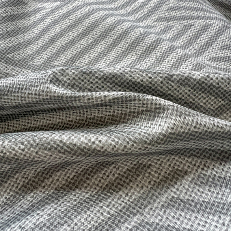 4PC 그레이 기하학 무늬 침구 세트, 모던 쉐브론 스 - Linen Duvet Cover 리뷰 및 가격
