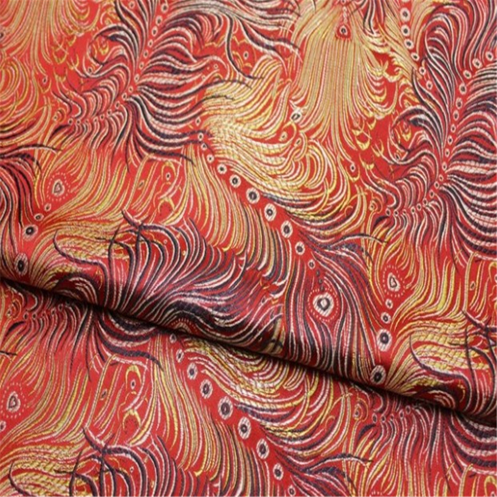 최고급 인기 클래식 브로케이드 원단, 깃털 자카드 디자 - Quality Home Textiles 리뷰 및 가격