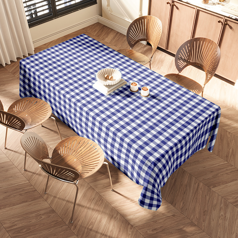 클래식 체크 무늬 식탁보 - 다이닝 룸 장식용 프리미엄 - Home Textiles Premium 리뷰 및 가격