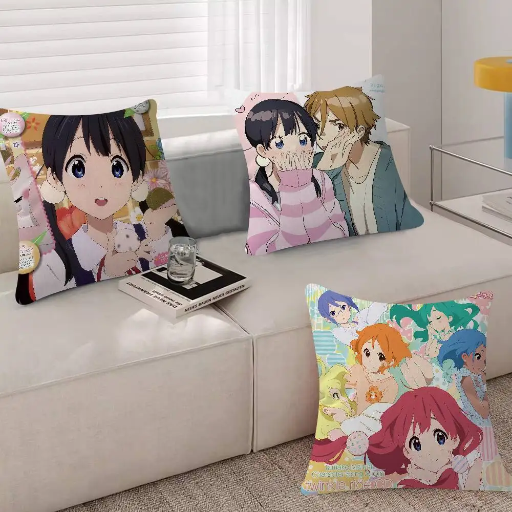 애니메이션 T-Tamako Market 베개 커버 플러 - Home Textiles Market 리뷰 및 가격