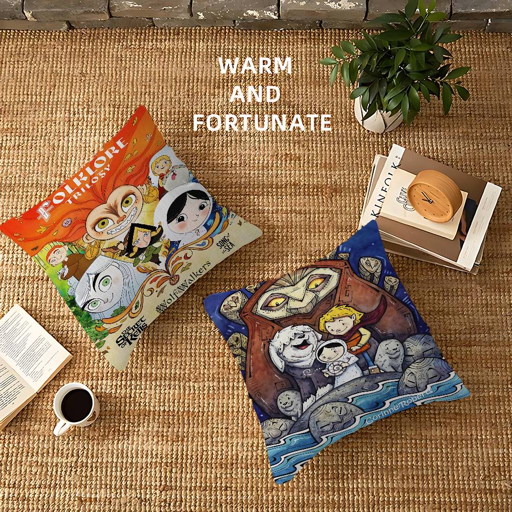 아일랜드 S-Song of the Sea 쿠션 커버 자 - Home Textiles Ireland 리뷰 및 가격