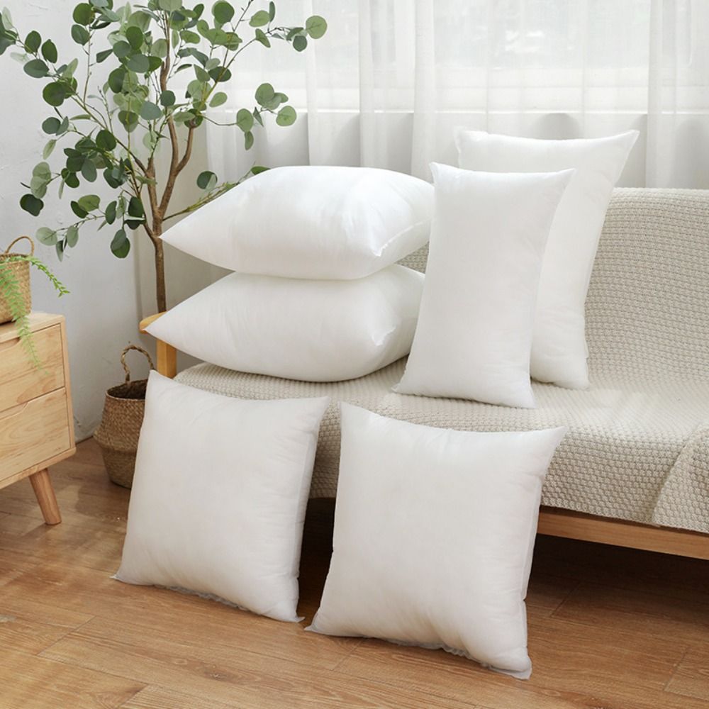 부드러운 사각형 쿠션 속통 코튼 패딩 장식용 베개 속통 - Pillow Insert 18X18 리뷰 및 가격