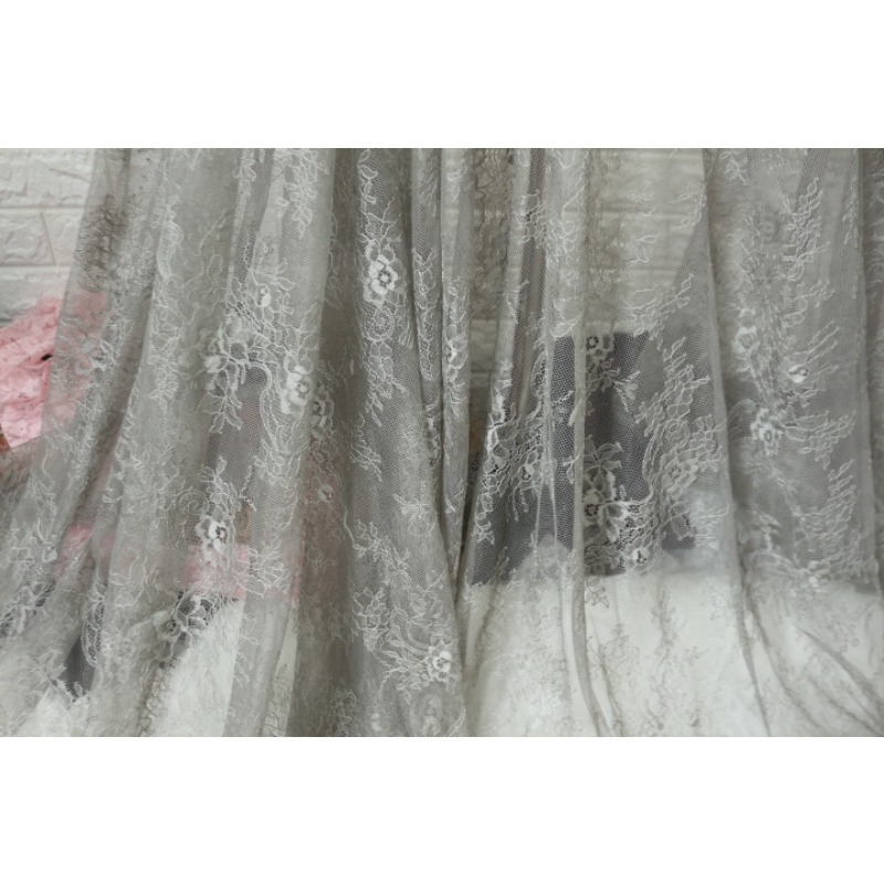 새로운 고품질 속눈썹 레이스 자수 원단 DIY 홈 섬유 - Quality Home Textiles 리뷰 및 가격