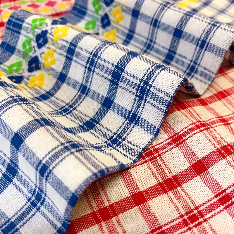4/6/8/10/12개, 40cm*69cm, 다채로운  - Home Textiles Plaid 리뷰 및 가격