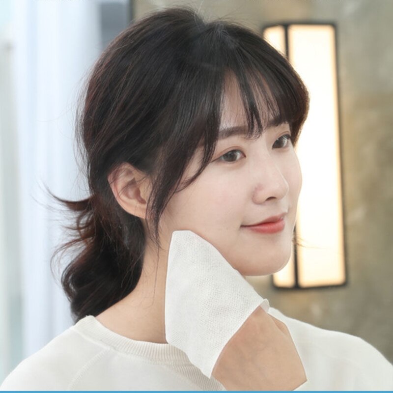 100 펌프스 두꺼운 일회용 페이스 타올 100 코튼  - Home Textiles Face Towel 리뷰 및 가격