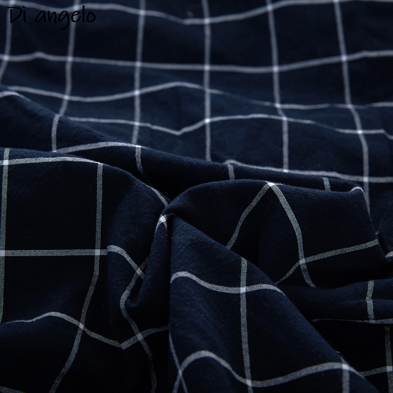 면 격자 무늬 시리즈 이불 커버 이불/이불/담요 케이스 - Home Textiles Plaid 리뷰 및 가격